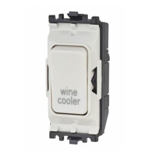 MK K4896WCWHI 20a DP Grid Plus Switch module marked WINE COOLER