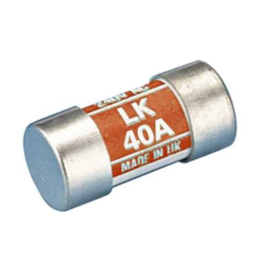 Lawson LK40 40 Amp BS88 Consumer Unit Fuse Link Colour Code Orange