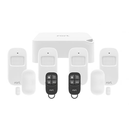 ESP ECSPK4 Smart Alarm Kit includes Smart Hub, 4xPIR, 2xDoor/Window Contact, 2xRemote Control
