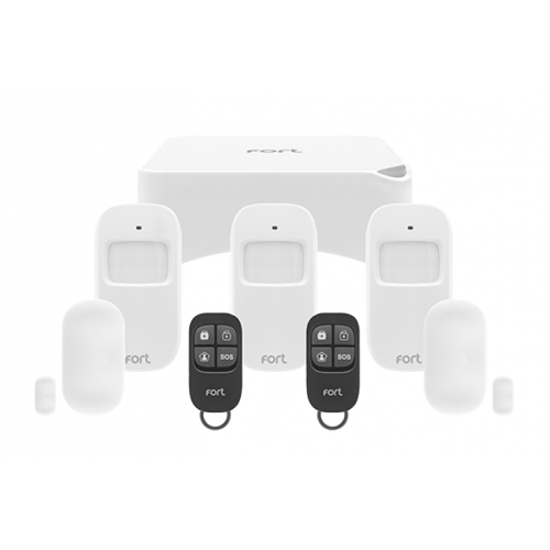 ESP ECSPK3 Smart Alarm Kit includes Smart Hub, 3xPIR, 2xDoor/Window Contact, 2xRemote Control