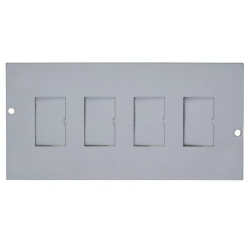 Britmac GB3J6C/BG for 4xLJU6C Telecoms or 4xRJ45 Data Outlets
