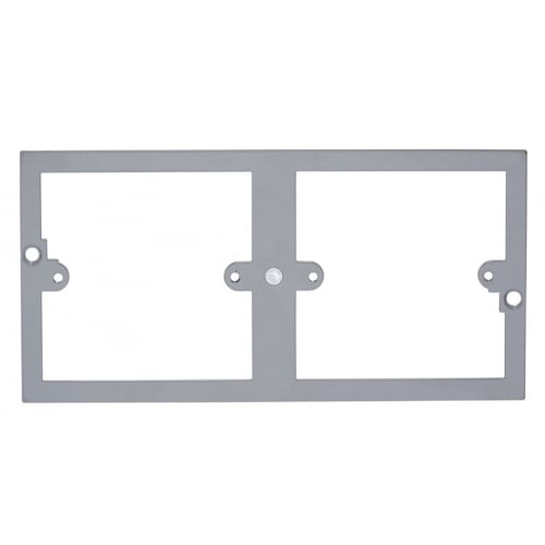 Britmac GB3J3/BG Plate to accept 2x1gang wiring accessories