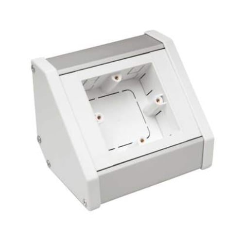Marco MTBU1 1 Gang Grey Aluminium Single Sided Bench Pedestal Unit