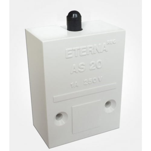 XS63W IP20 Push to Break 1a 240v Surface Door Cabinet Cupboard Switch
