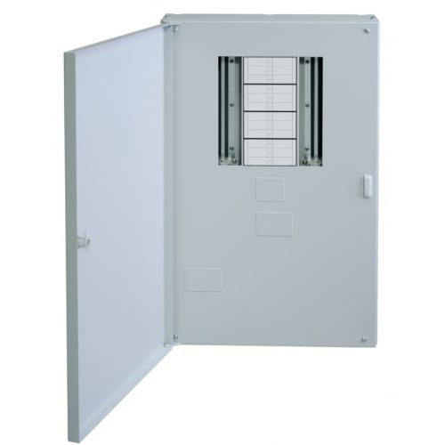 Wylex NHTN08L 8 Way Type B TP&N Metal Distribution Board