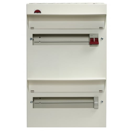 Wylex NMD1112 11+12 Way Duplex 100a Main Switch Consumer Unit