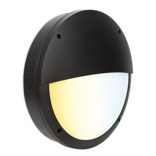 Aurora AU-BHDE18CSMS 18w IP65 Hercules CS Colour Switchable 3000-6500k Eyelid Bulkhead with Microwave Sensor