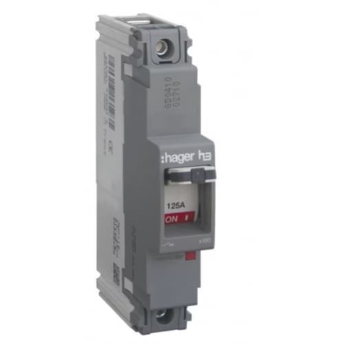 Hager HDA123Z 125a SP 18ka MCCB