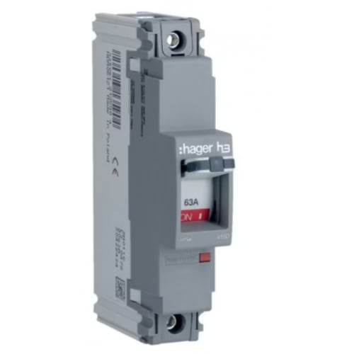 Hager HDA061Z 63a SP 18ka MCCB