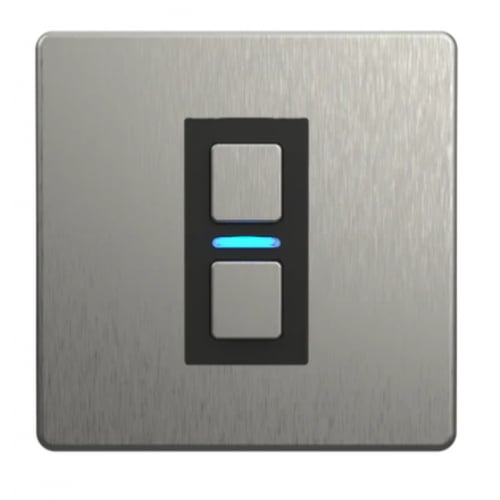 Lightwave LP21SS 1 Gang Smart Dimmer Stainless Steel