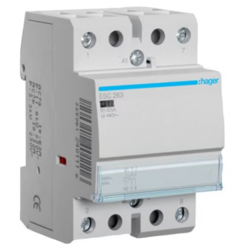 Hager ESC263 63a 230v 2 Pole Contactor