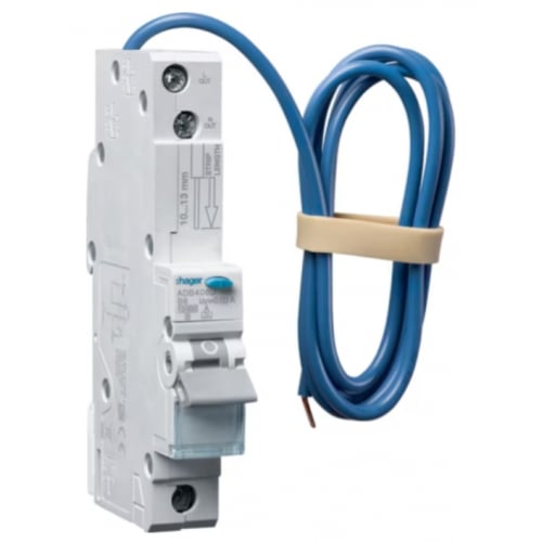 Hager ADB406U 6a 30ma 10ka Type B RCBO