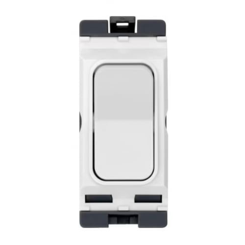 Hager WMGS13R 2 Way & Centre Off Retractive Grid Switch