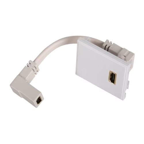 Hager WMMHDMI HDMI Outlet Euro Module