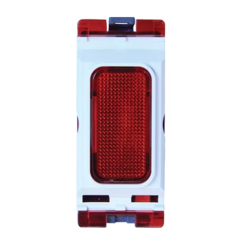 Hager WMINDRED Red Indicator Grid Module