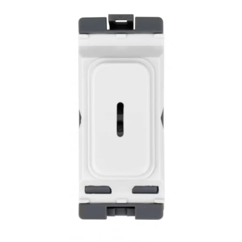 Hager WMGKS 20a DP Key Switch Grid Module