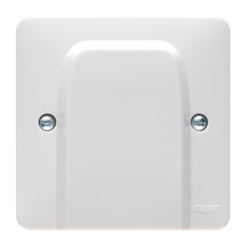 Hager WMP2FO 20a Flex Outlet Plate