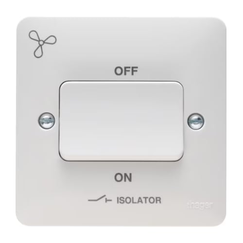 Hager WMPS3PIF 3 Pole Fan Isolator Switch