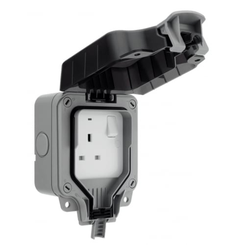 BG WP21-01 1 Gang 13a IP66 Nexus Storm Switched Socket