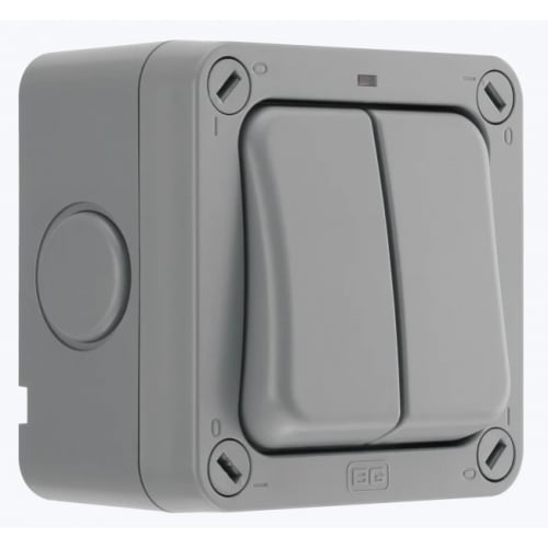 BG WP42-01 2 Gang 2 Way IP66 Nexus Storm Switch