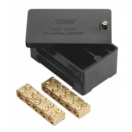 Click WA228 100a DP 5x35mm Connection Box