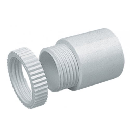 Marshall Tufflex MA7WH 20mm White Male Threaded Adaptor