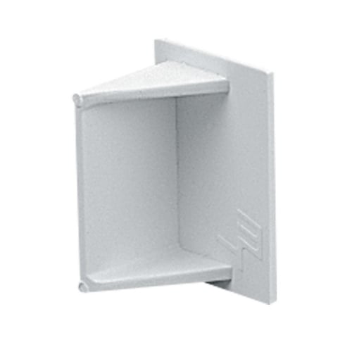 Marshall Tufflex TEC2WH 25x16mm Mini Trunking White End Cap