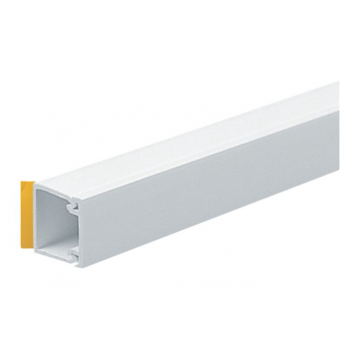 Marshall Tufflex MMT1SFW 16x16mm Self Adhesive Mini Trunking 3m Length