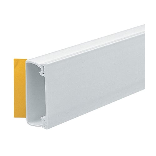Marshall Tufflex MMT3SFW 38x16mm Self Adhesive Mini Trunking 3m Length