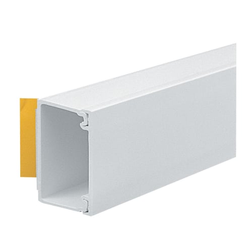 Marshall Tufflex MMT4SFW 38x25mm Self Adhesive Mini Trunking 3m Length