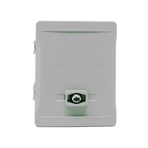 Garo DN05G 100a 5 Way SP Connection Box Grey