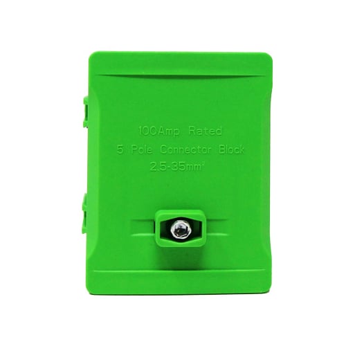 Garo DN05E 100a 5 Way SP Connection Box Green
