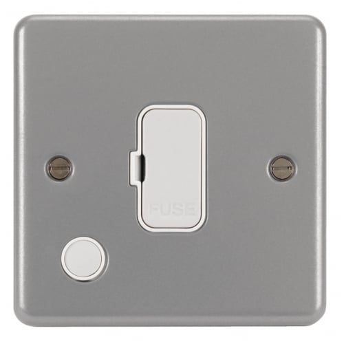 Hager WPSU83FOBKO 13a DP Unswitched Spur + Surface Box