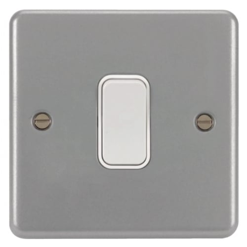 Hager WPPS12BKO 1 Gang 2 Way Switch and Surface Box