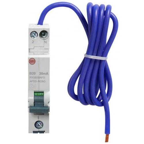 Wylex PXSB20AFD 20A 30mA Type B 10kA AFDD RCBO