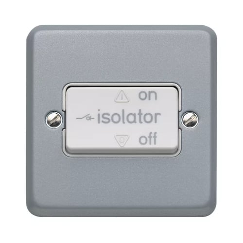 MK K2859ALM  Metalclad Plus 10amp TP fan isolator Switch