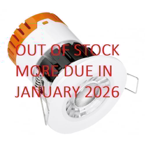 Aurora Enlite EN-DE8/40 LED Dimmable E8 8w IP65 Fire Rated Downlight 4000k Cool White