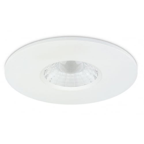 JCC JC1013WH V50 Retrofit 100mm Downlight 3000/4000k Selectable, IP65, Dimmable and Fire Rated
