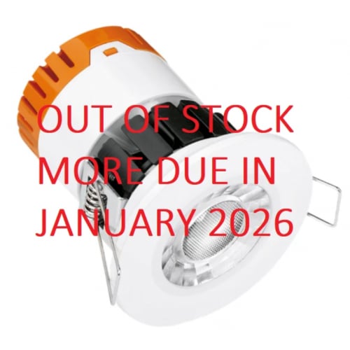 Aurora Enlite EN-DE8/30 LED Dimmable E8 8w IP65 Fire Rated Downlight 3000k Warm White