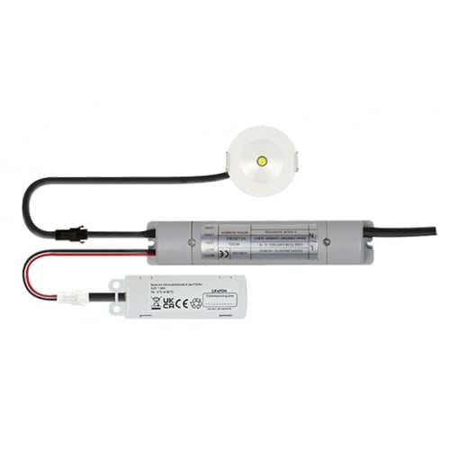 ESP D2402SMF 3watt LED Self Test Emergency Downlight