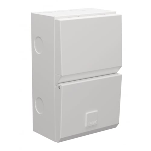 Hager VME004 4 Way Din Rail Enclosure