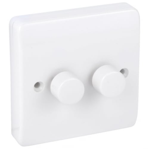 MK K1529WHI 2g 2w 1-120w Trailing Edge LED Dimmer