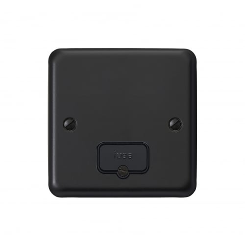 MK RP948MBK 13a DP Unswitched Spur Matt Black