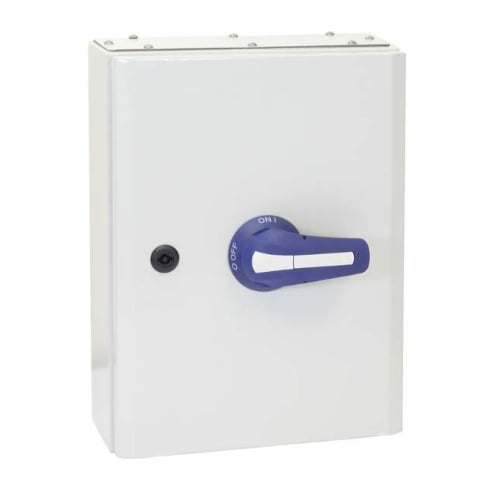 Switchtec NTE0063 63a 3 Pole+Neutral Metal Isolator Switch IP65
