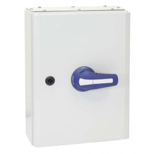 Switchtec NTE0125 125a 3 Pole+Neutral Metal Isolator Switch IP65