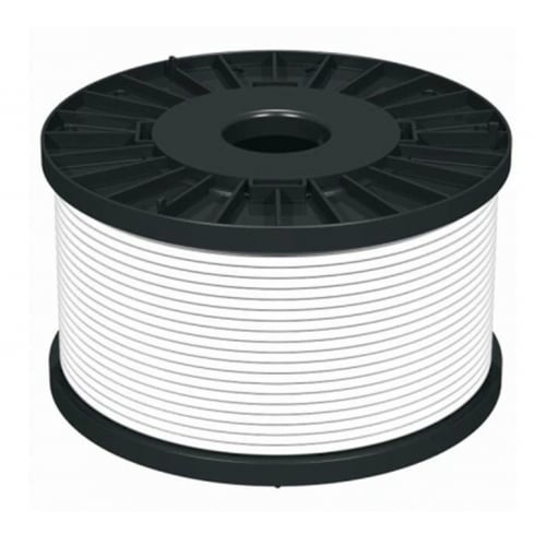 Jayflame 2.5mm 4 Core + Earth White Fire Resistant Cable - 100M Coil