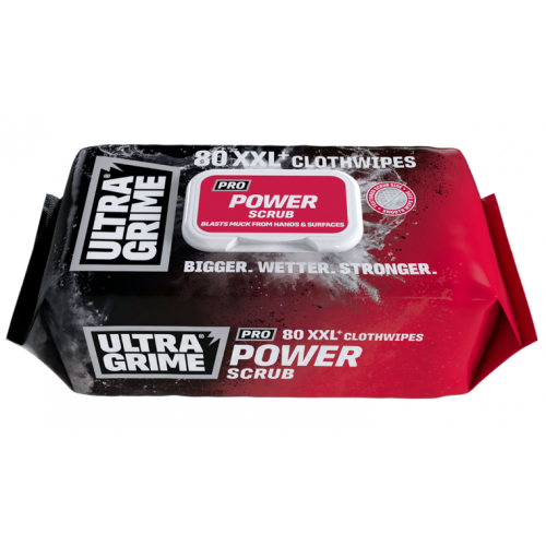 Uniwipe 5920 UltraGrime Power Scrub Wipes 80 Pack