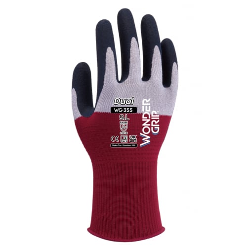 Wonder Grip WG-355101 Dual Comfort Gloves Size 10/XL