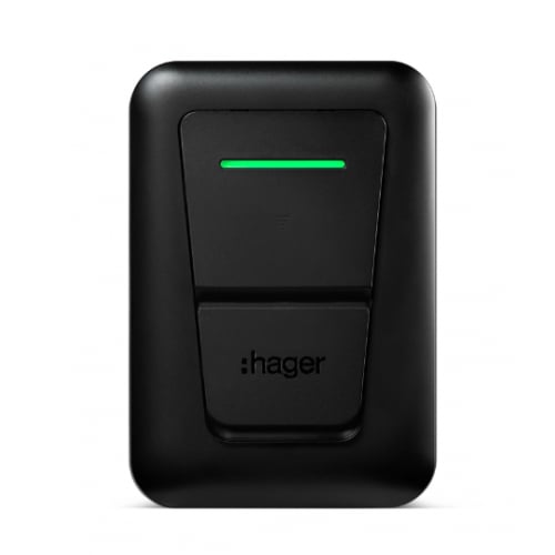 Hager XVU107SCT-MO Witty One 7kw 1PH Type 2 EV Charger Socket