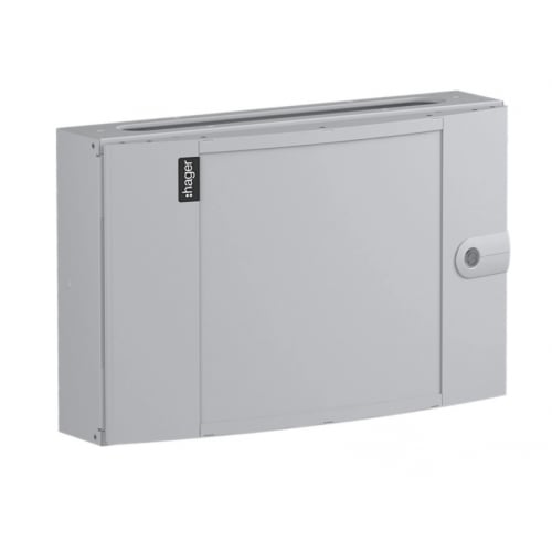 Hager JK116EA3 16 Module Din Rail Extension Box Amendment 3 Door for 125a Board